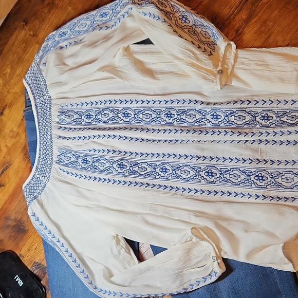 🎉Time For Me Boho Top - size S/M - Picture 6 of 7